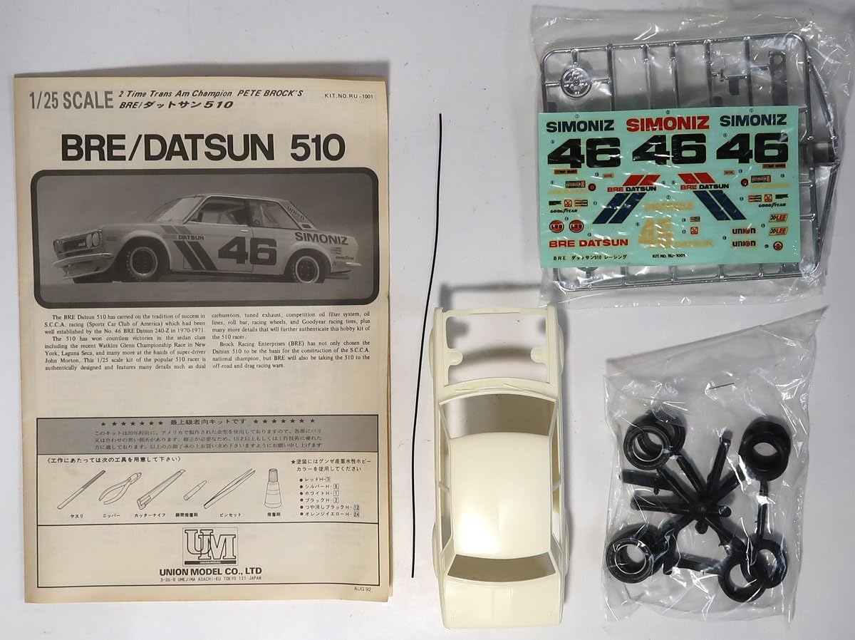 Amazon.co.jp: Union Model, BRE/Racing Datsun 510, 1/25