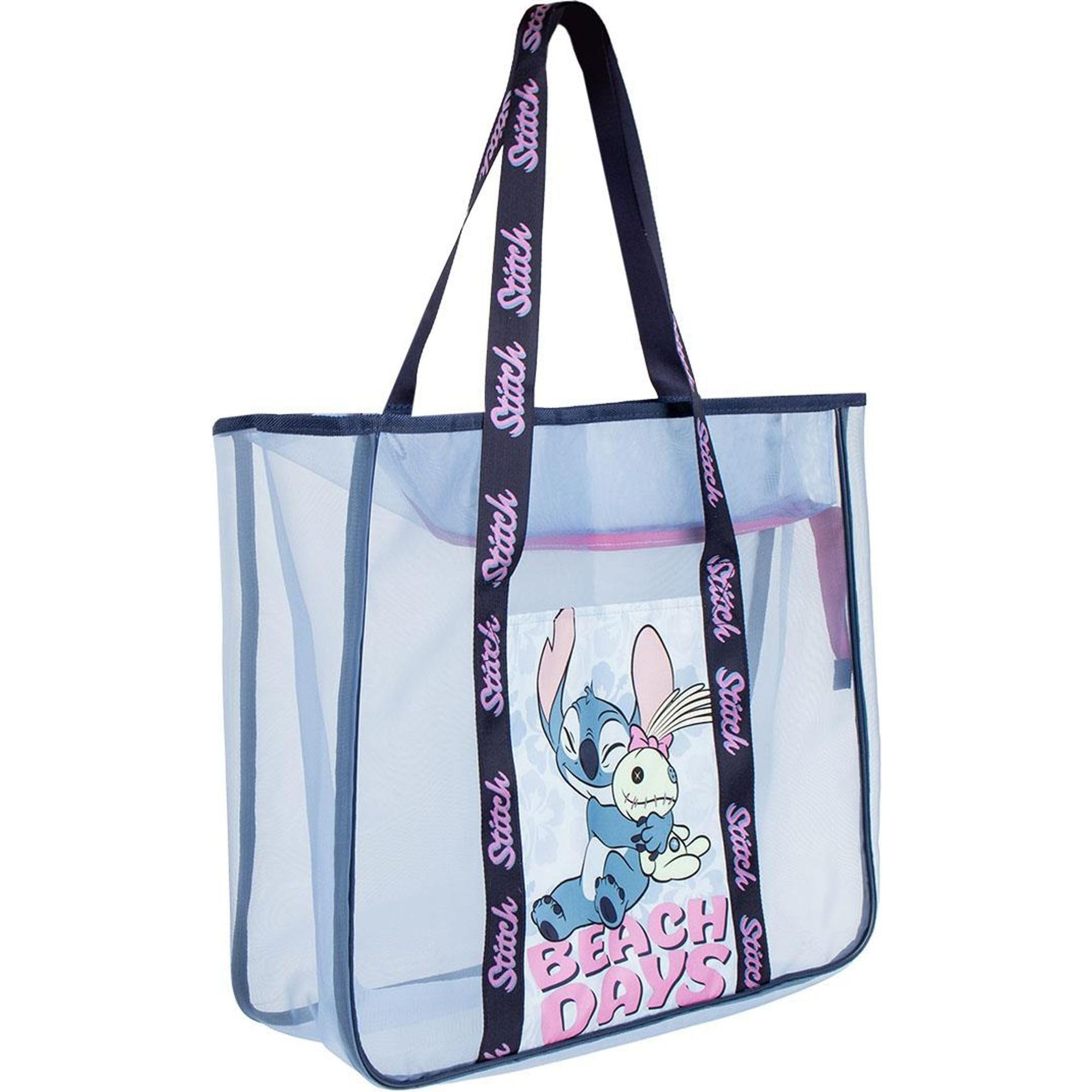 Bolsa de Playa Stitch Oficial Disney Grande Resistente Transpirable Cerdá Life's Little Moments