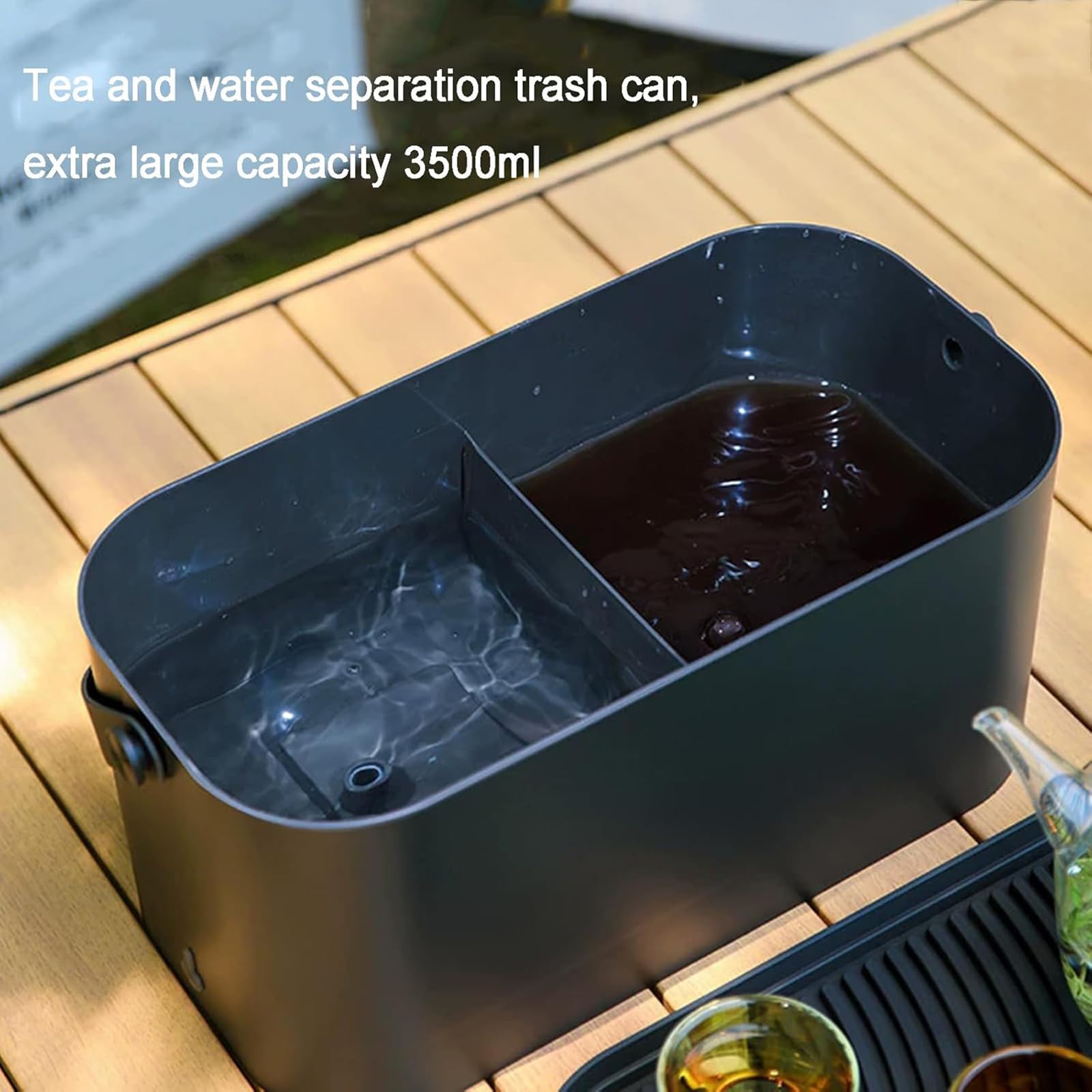 Lavavasos Eléctrico De Sobremesa A Alta Presión, con Depósito De Agua De 2,6 L + 3,5 L, Limpieza Profunda De 360°, Recargable, para Vasos con Diámetro De Abertura De 3 A 15 Cm