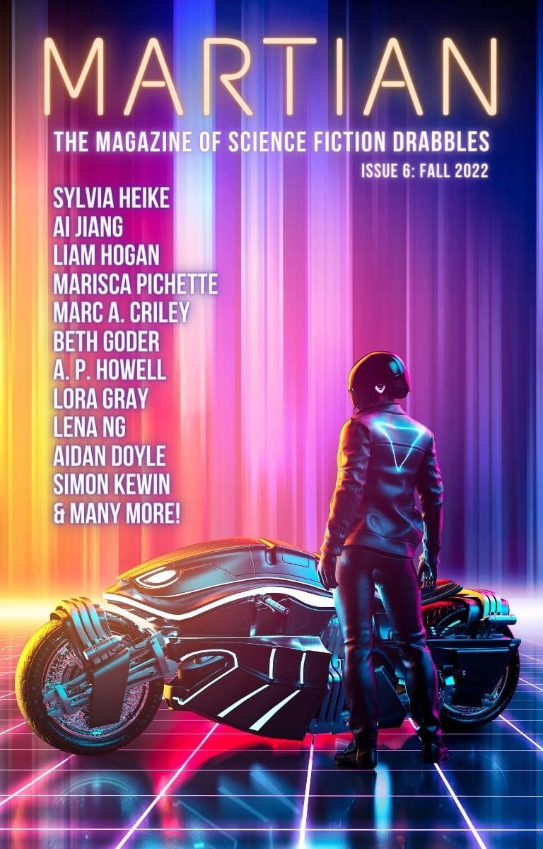 Cover of Martian: The Magazine of Science Fiction Drabbles, Fall 2022