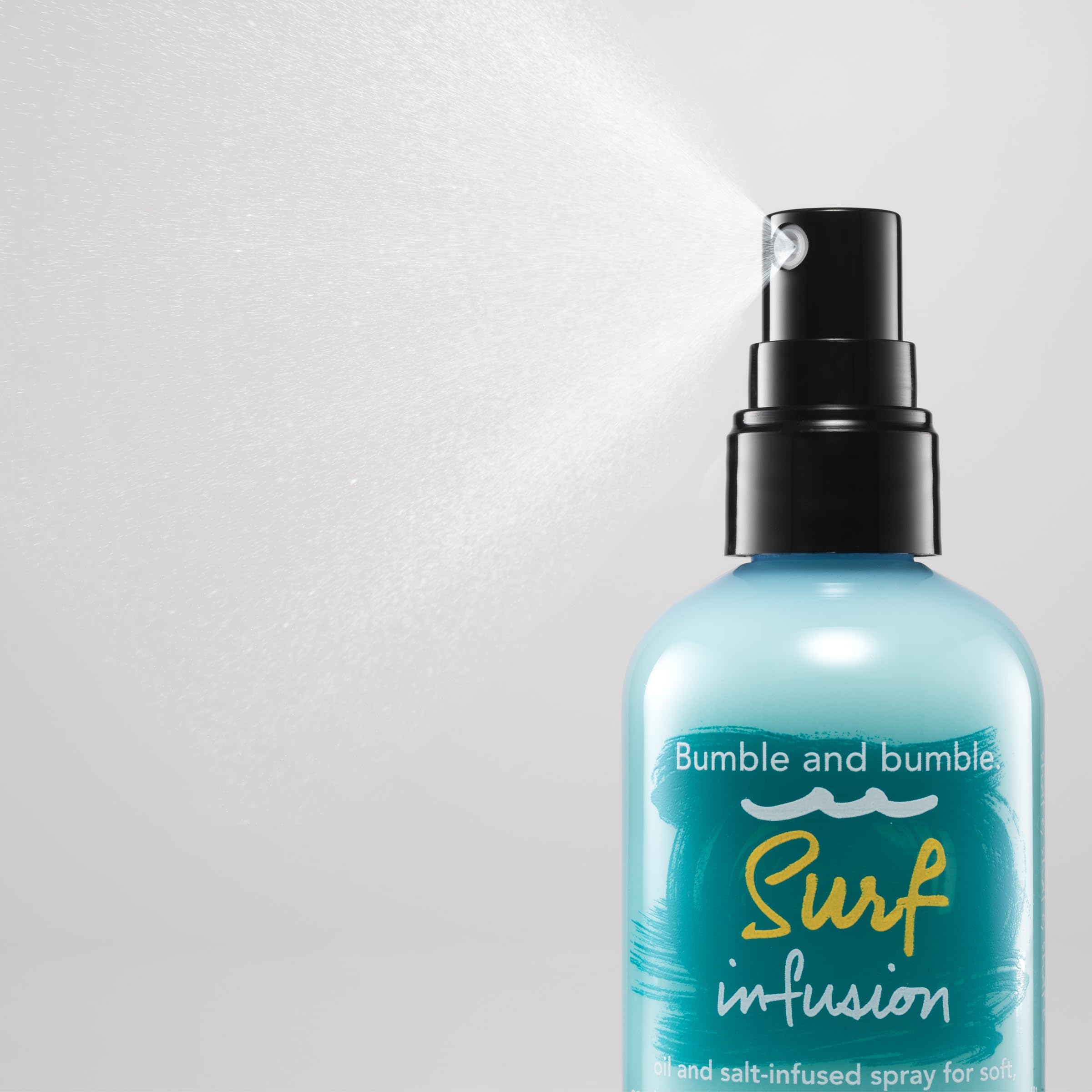 Bumble and bumble. Surf Infusion Oil and Sea Salt Spray | Conditioning | Adds Beachy Texture + Shine | For Medium to Thick Wavy, Straight Hair Types 3.4 Fl Oz
