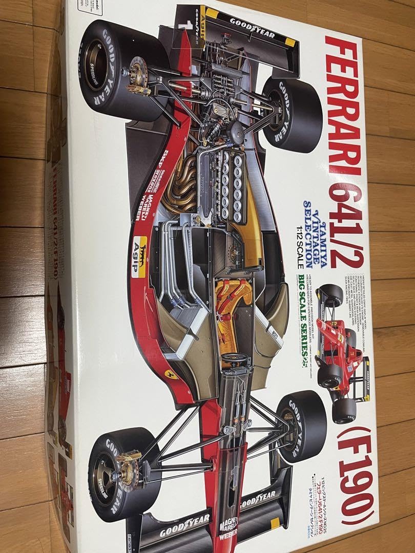 【未組立】タミヤ　フェラーリ　F190 1/12 Amazon.co.jp: タミヤ フェラーリF190 1/12ビックスケール 未