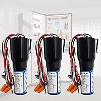 Vista 1 de RCO410 3 en 1 Compresor Hard Start Capacitor Kit Para Refrigeradores y Congeladores 1/4-1/3 H.P. 115VAC (3pcs)