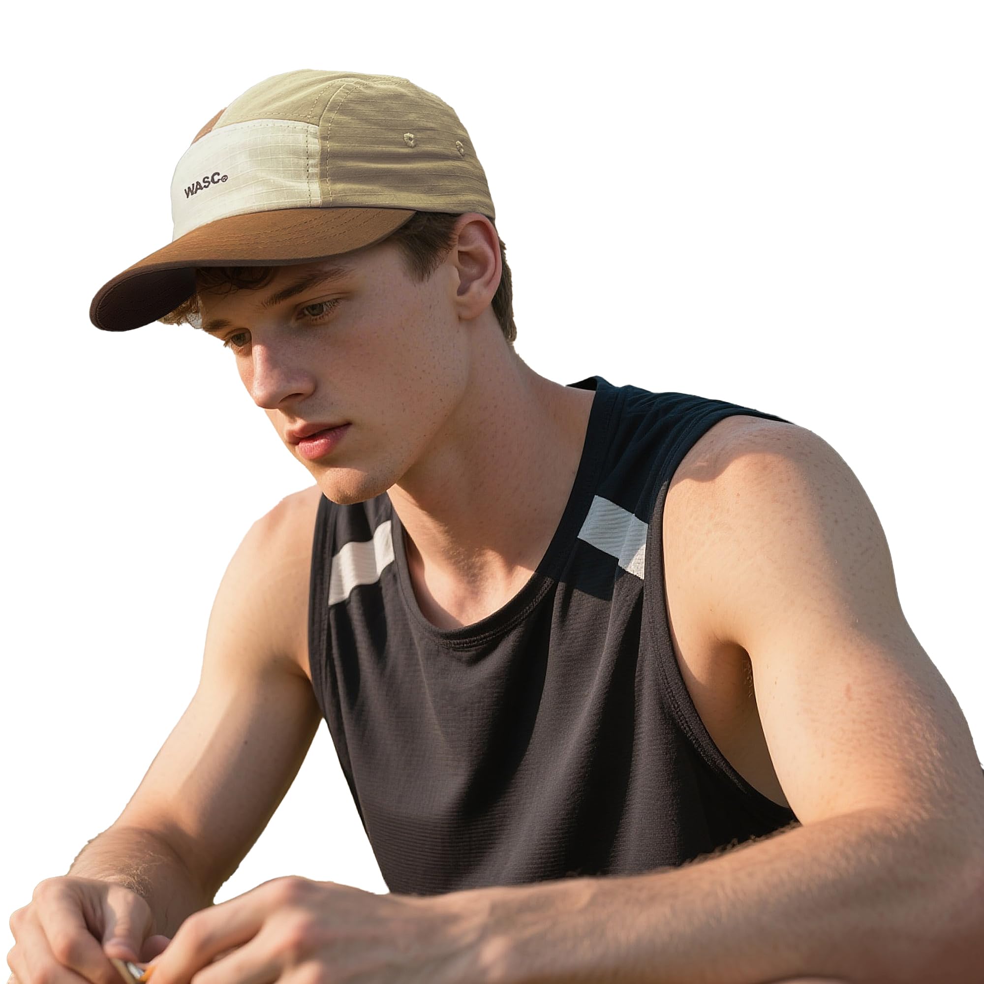 Cotton 5 Panel Cap for Men Casual Running Hat Adjustable Baseball Cap Multicolor Golf Dad Hat Snapback Trucker Hat