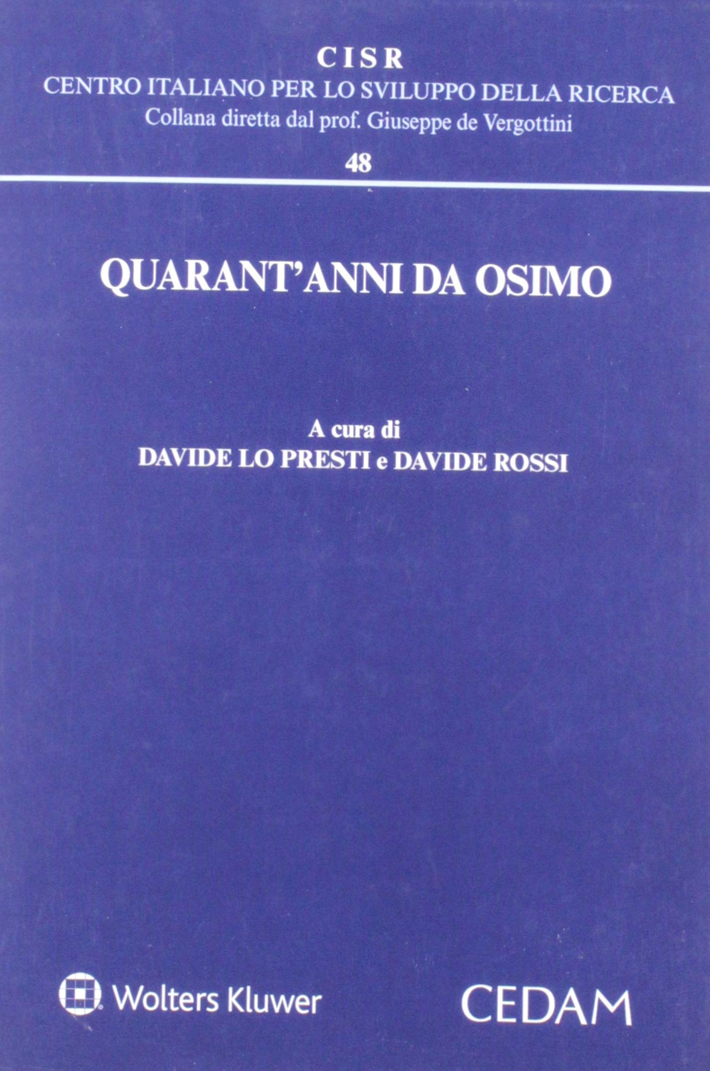 Quarant'anni da Osimo