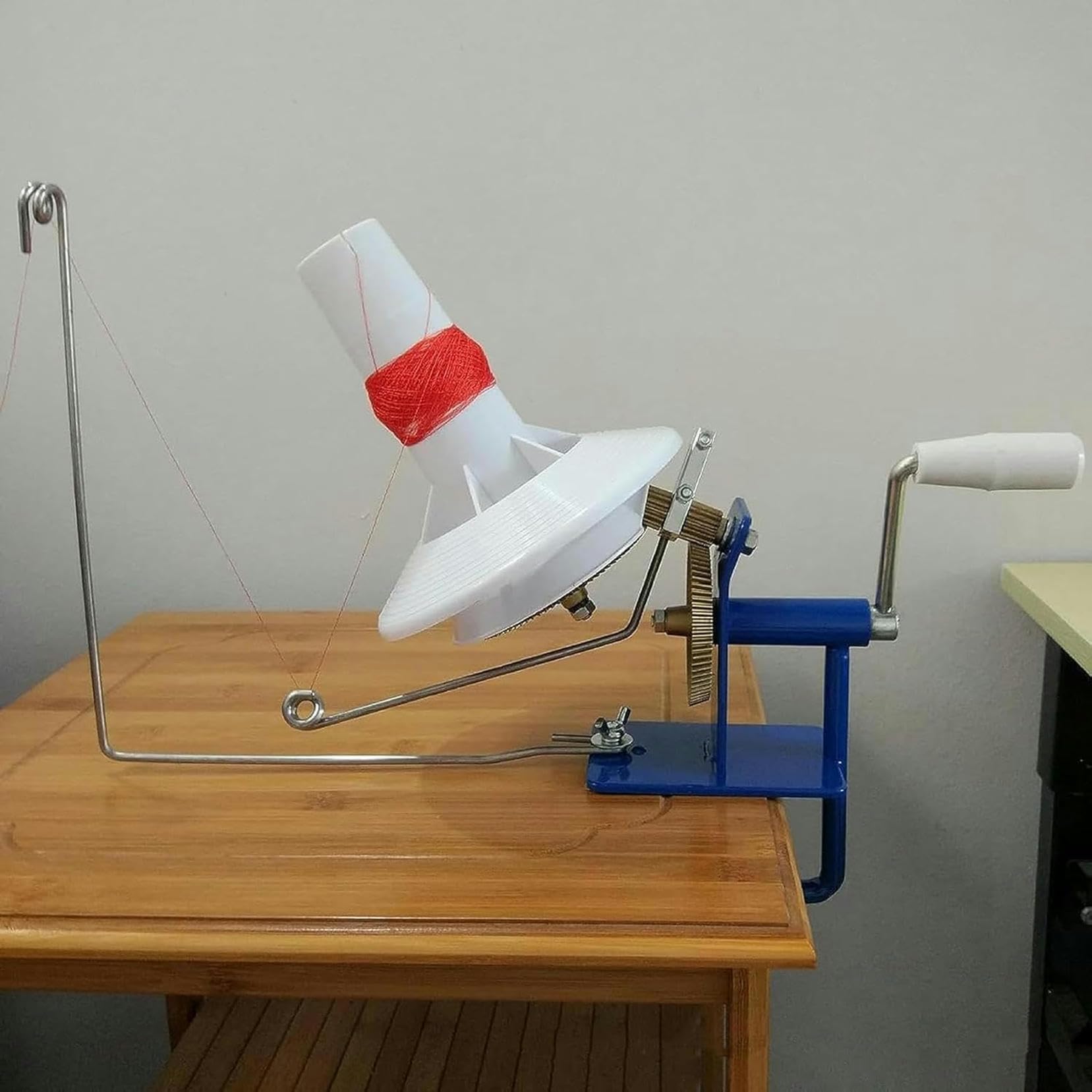 Máquina De Bobinado De Bola De Hilo, Máquina De Devanado De Hilo Manual, Fácil De Configurar Y Usar, Adecuado para Hilo Metálico, Lana, Cuerda, Bolas De Hilo De Nylon