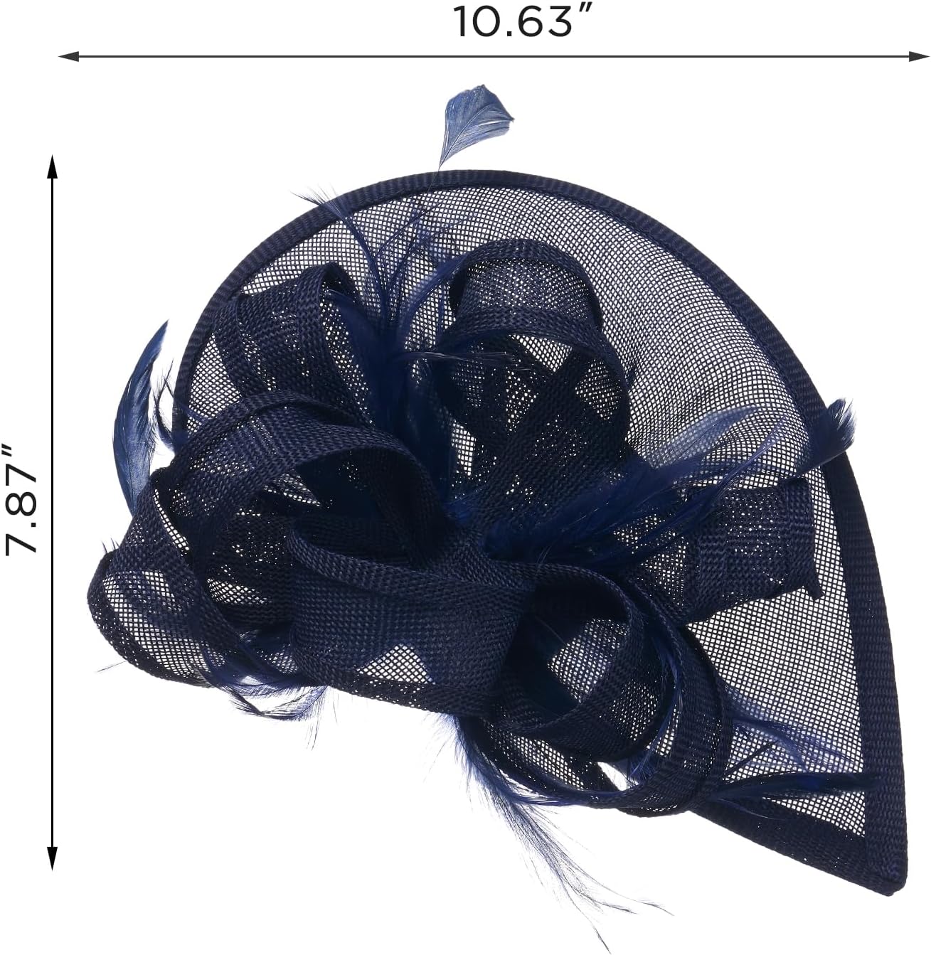 SWEETV Tea Party Hats Fascinators for Women, Fascinators Hats for Kentucky Derby, Cocktail, Wedding, Fancy Dress Party - Image 5