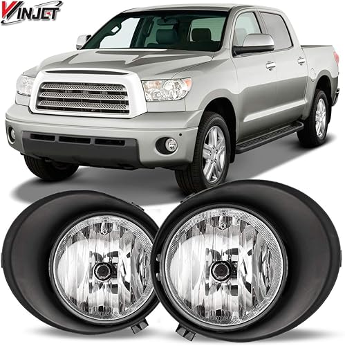 Faros antiniebla: transparentes (kit de cableado y bisel incluidos) para Toyota Tundra 07-12
