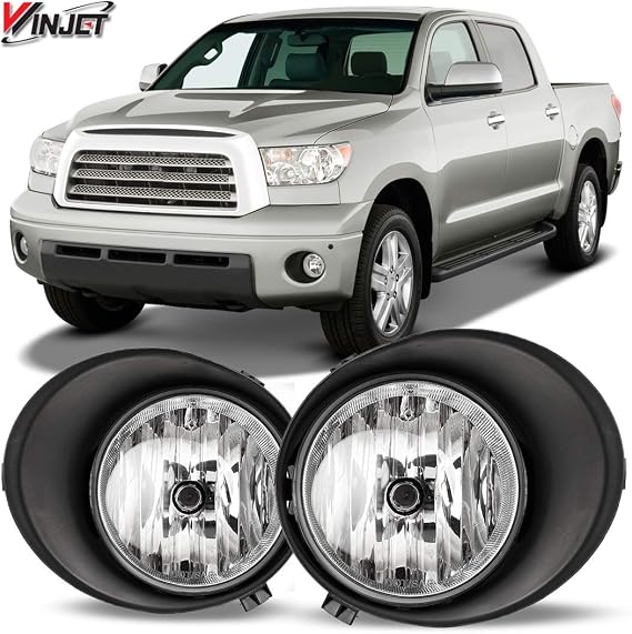 Winjet WJ30-0328-09 OEM Series for [ 2007-2013 Toyota Tundra ] Driving Fog Lights + Switch + Wiring Kit