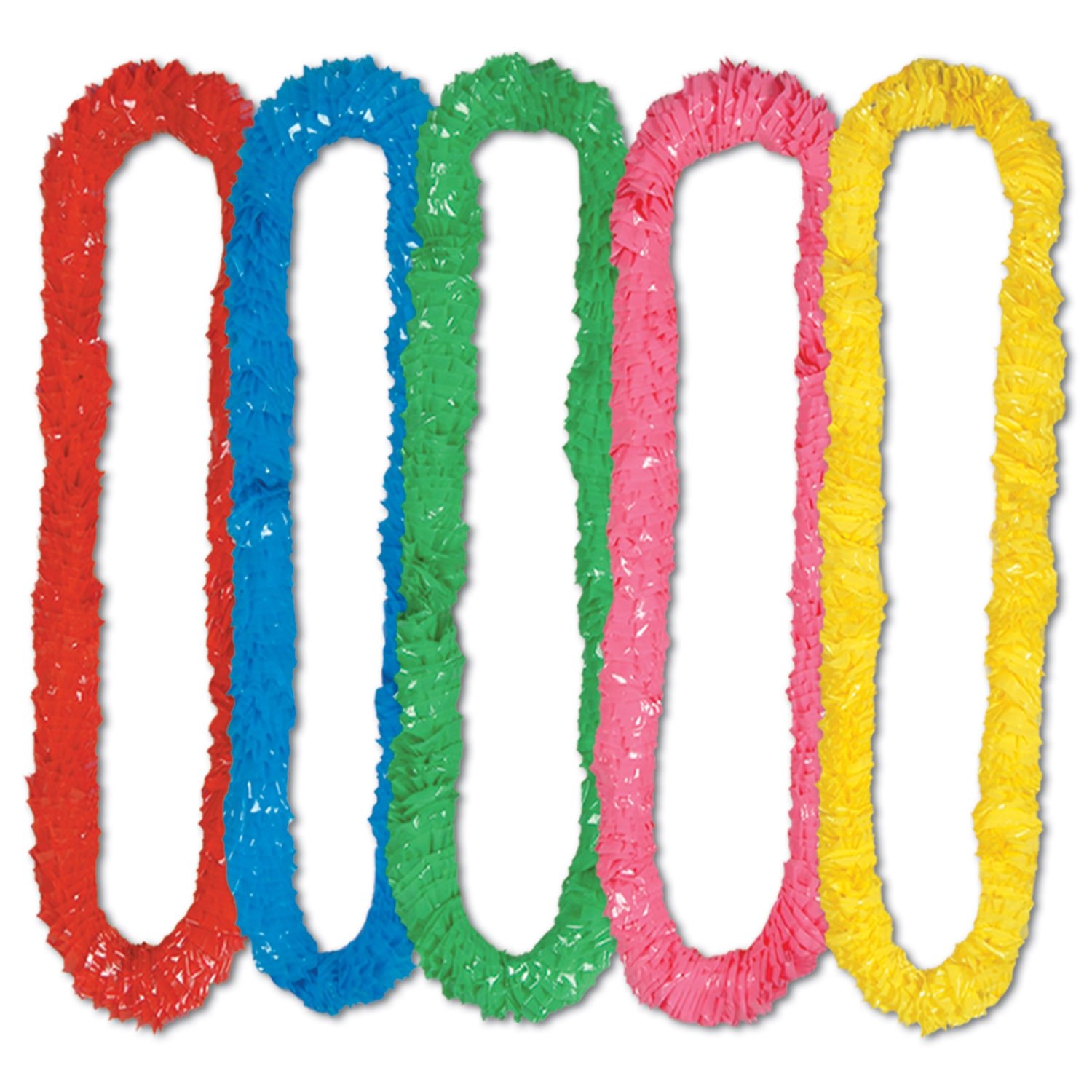 Leis en poly Beistle 66355 collier de fleurs souples pour fête