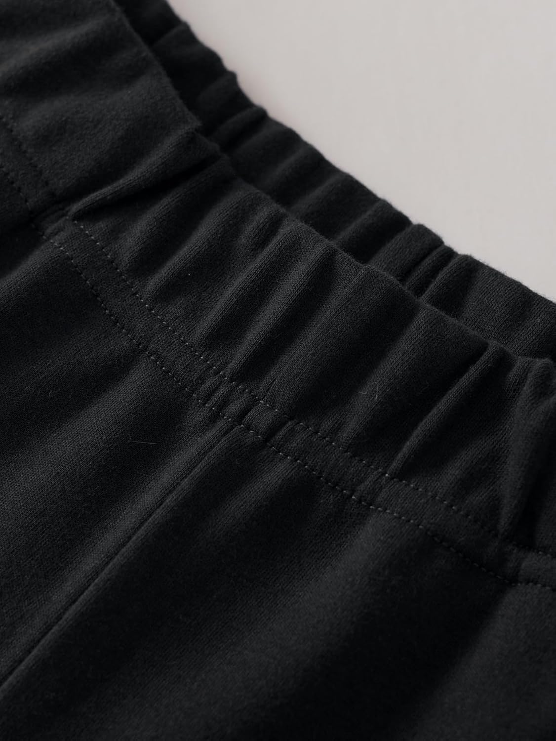 Weintee Women's Petite Wide Leg Knit Pants with Pockets - Image 5