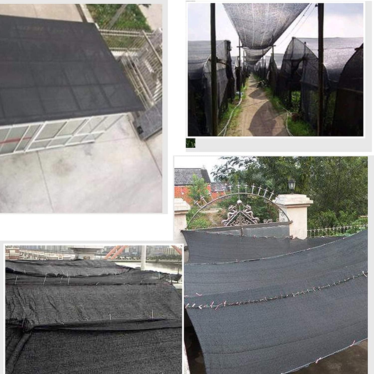 Outdoor Breathable Sun Shade Cloth Rectangle Canopy,90% Sunscreen Sun Shade Sail,Awning Fabric Cloth Screen for Patio Carport