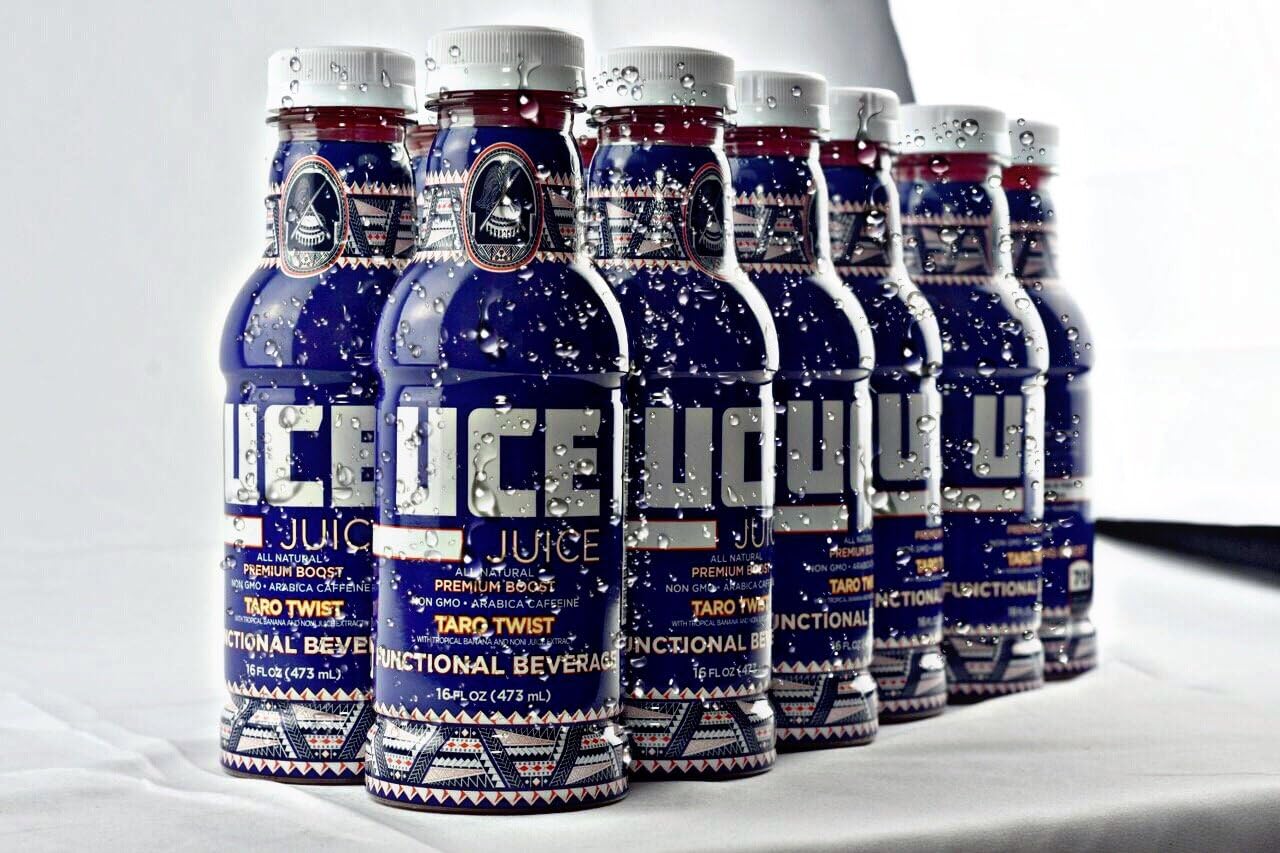UCE JUICE - All Natural Boost - Taro Twist, 16 Ounce (Pack of 12)