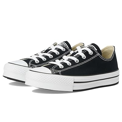 Converse Kids Chuck Taylor All Star Eva Lift Platform (Big Kid) Boys Shoes Black/White/Black