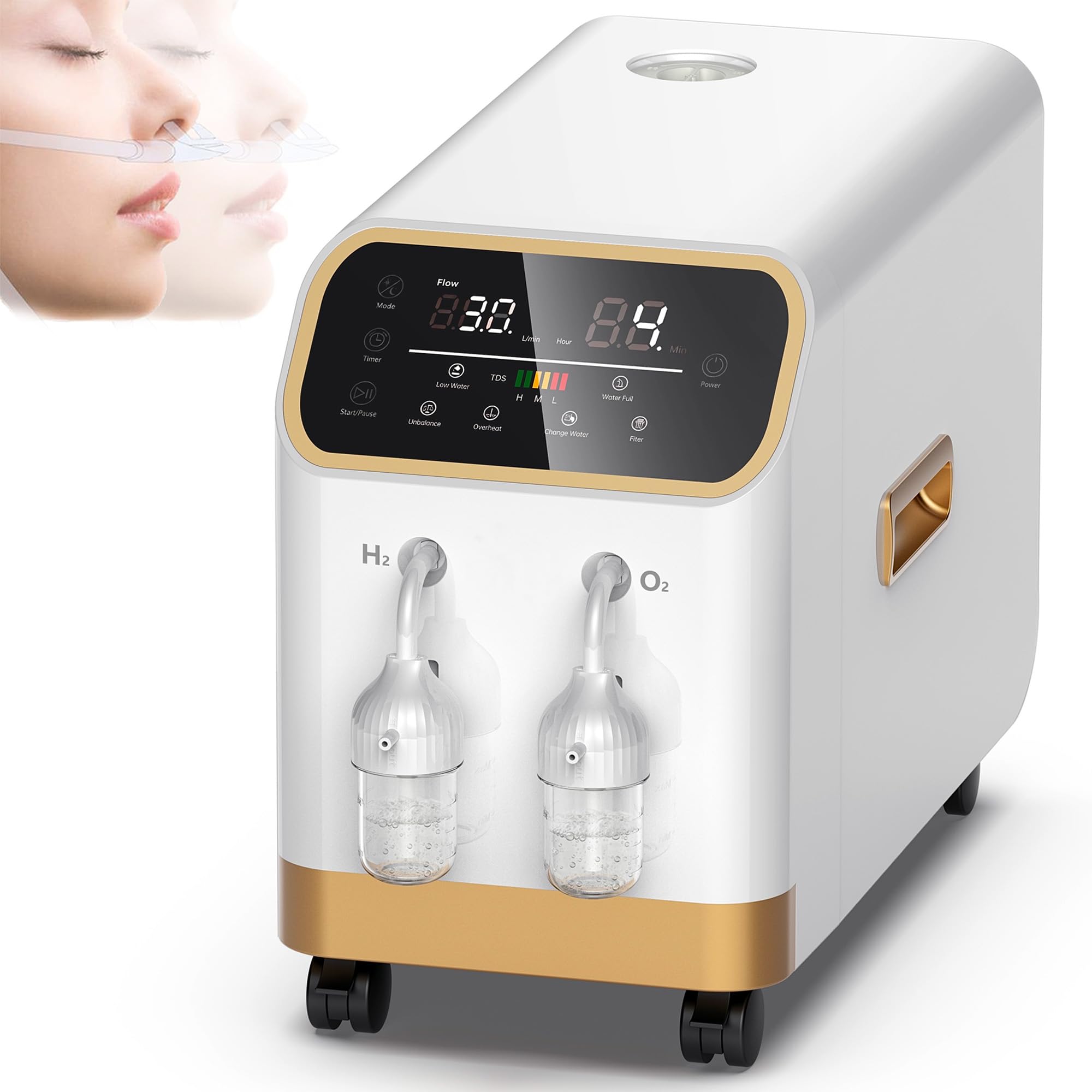 Amazon.com: Hydrogen Inhalation Machine 3000mL, Hydrogen Water