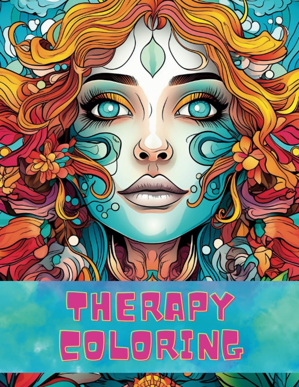 Amazon.com: Therapy Coloring: Art Therapy Coloring Book, Mental Health, Physical Therapeutic ...