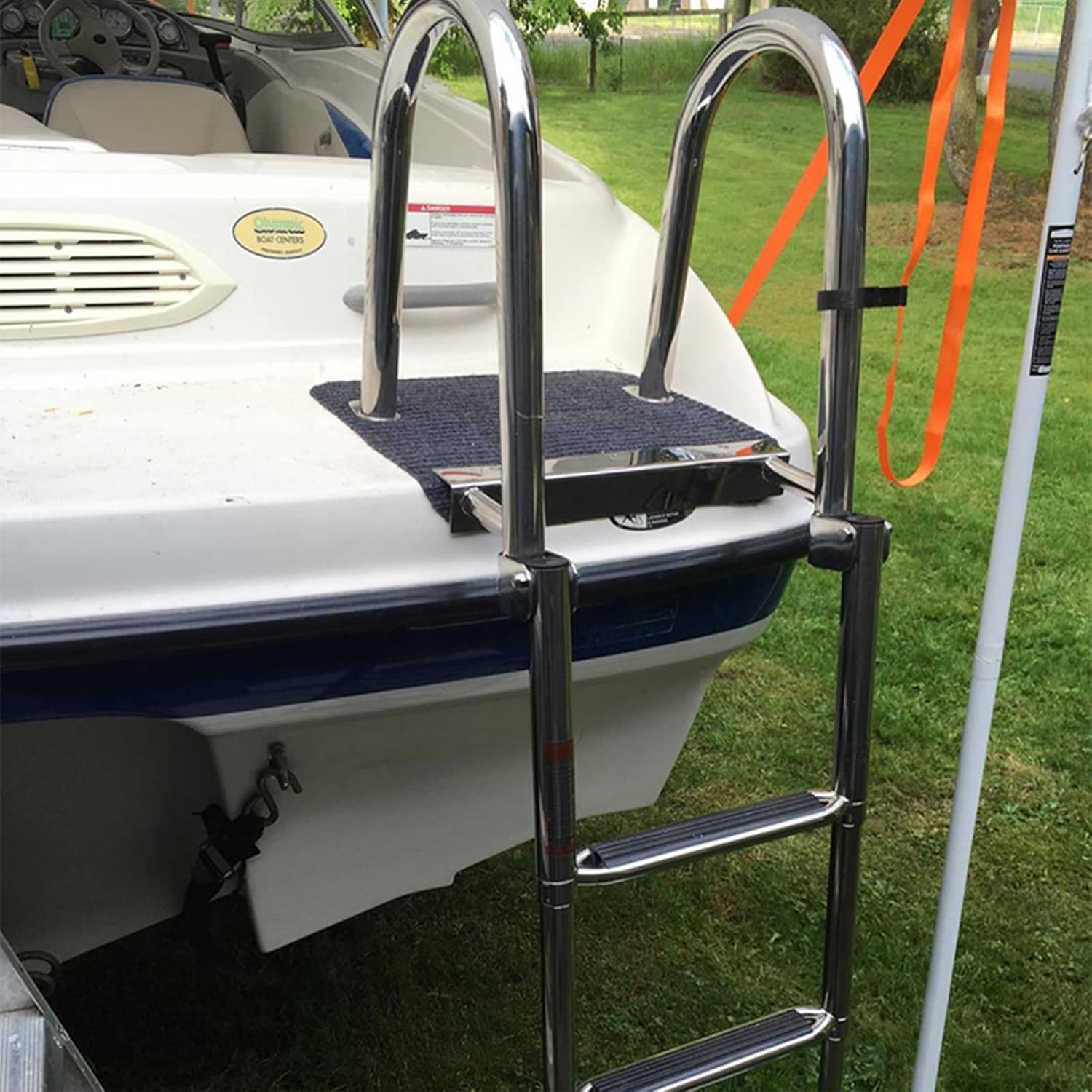 Stainless Steel Boats Boarding Ladders for Dock Pontoon