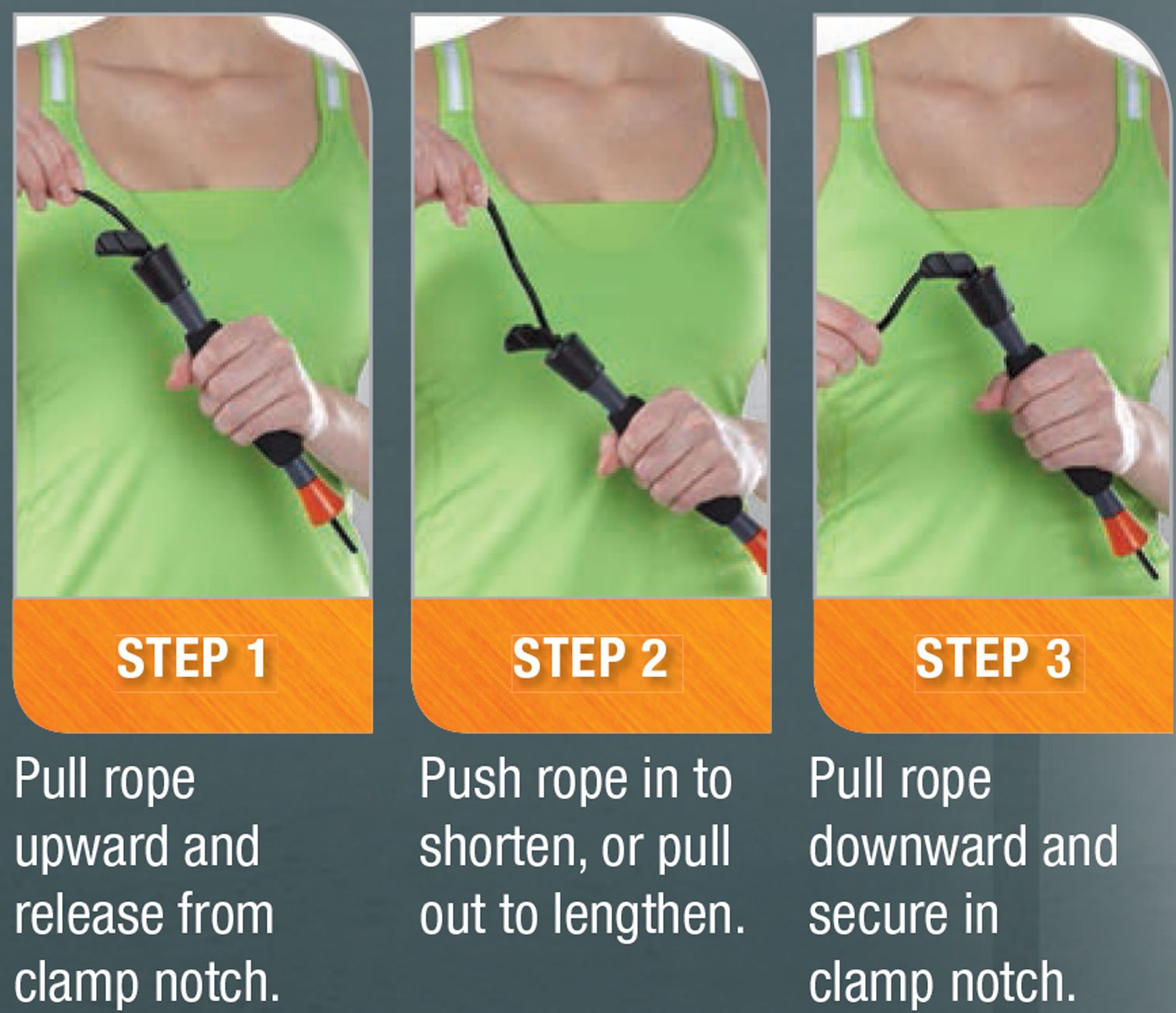 Snapklik.com : Quick-Adjust Speed Rope