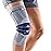 Bauerfeind - GenuTrain - Knee Brace - Targeted Support for Pain Relief and Stabilization of The Knee, Provides Relief of Weak, Swollen, and Injured Knees- Size 0 - Color Titanium