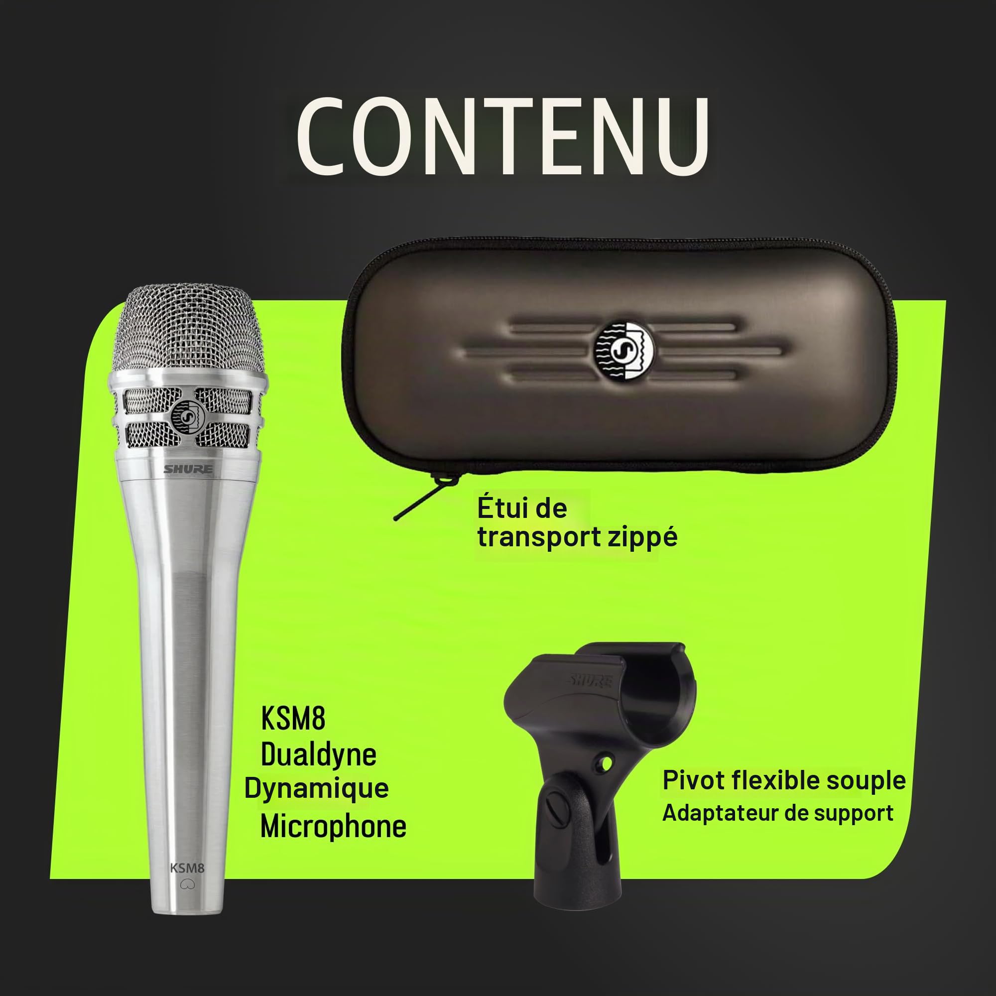 Shure KSM8/N - Nickel