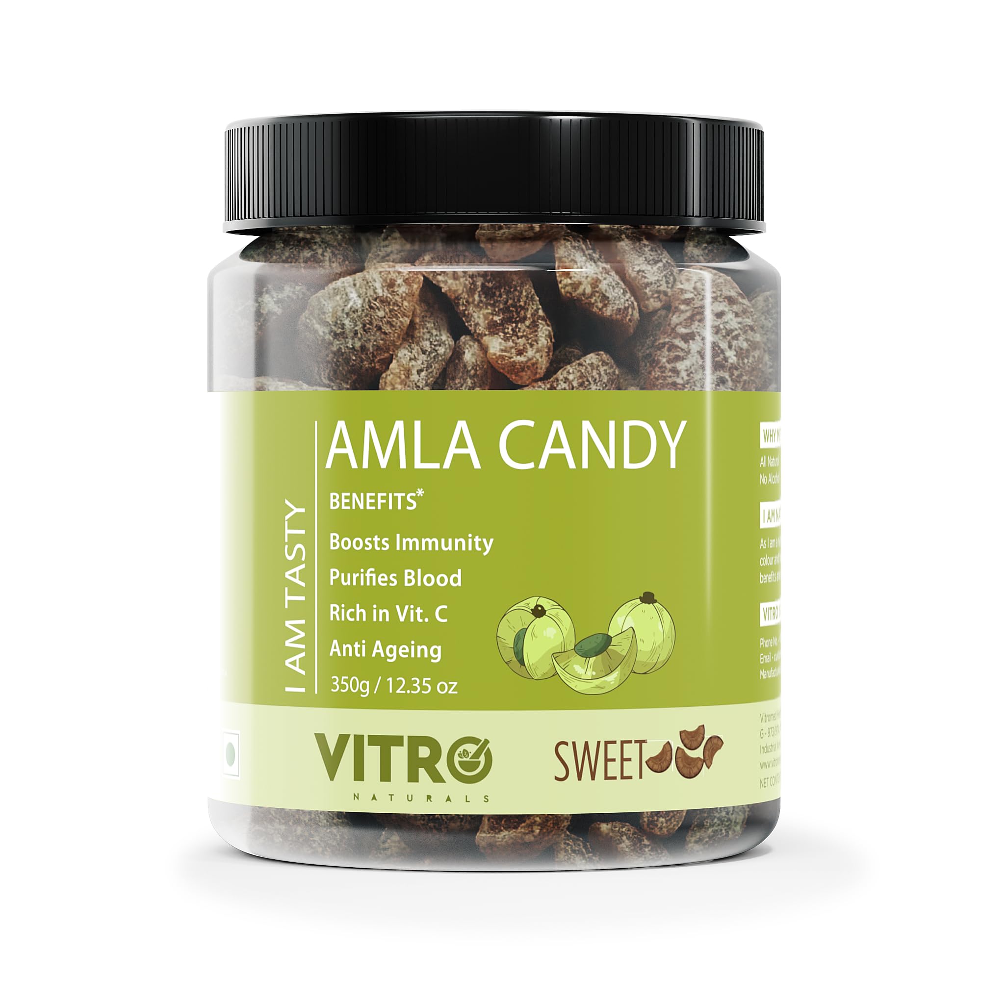 See full amazon price history chart for Vitro Dried Sweet Amla Candy - 350gm | Sugar Layered Amla Fruit Vitro Dried Sweet Amla Candy - 350gm | Sugar Layered Amla Fruit (B09ZHV47SB) Amazon Price History, Amazon Price Tracker