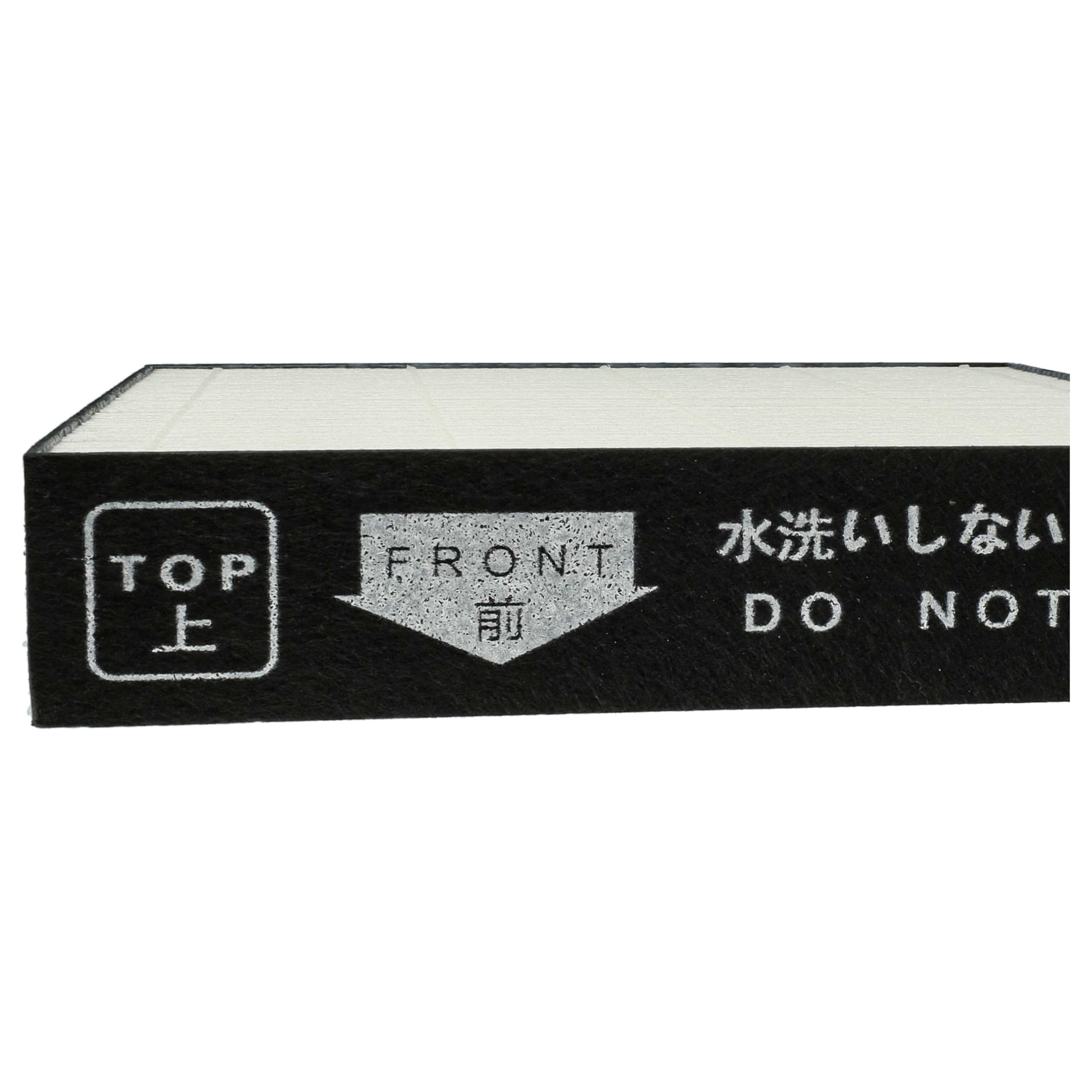 vhbw 2x filtro HEPA HEPA 13 compatibile con Daikin MC55W, MC55WKS, MC55UKS, MCK40T, MCA55UE5, MCA55WE7 purificatore d'aria