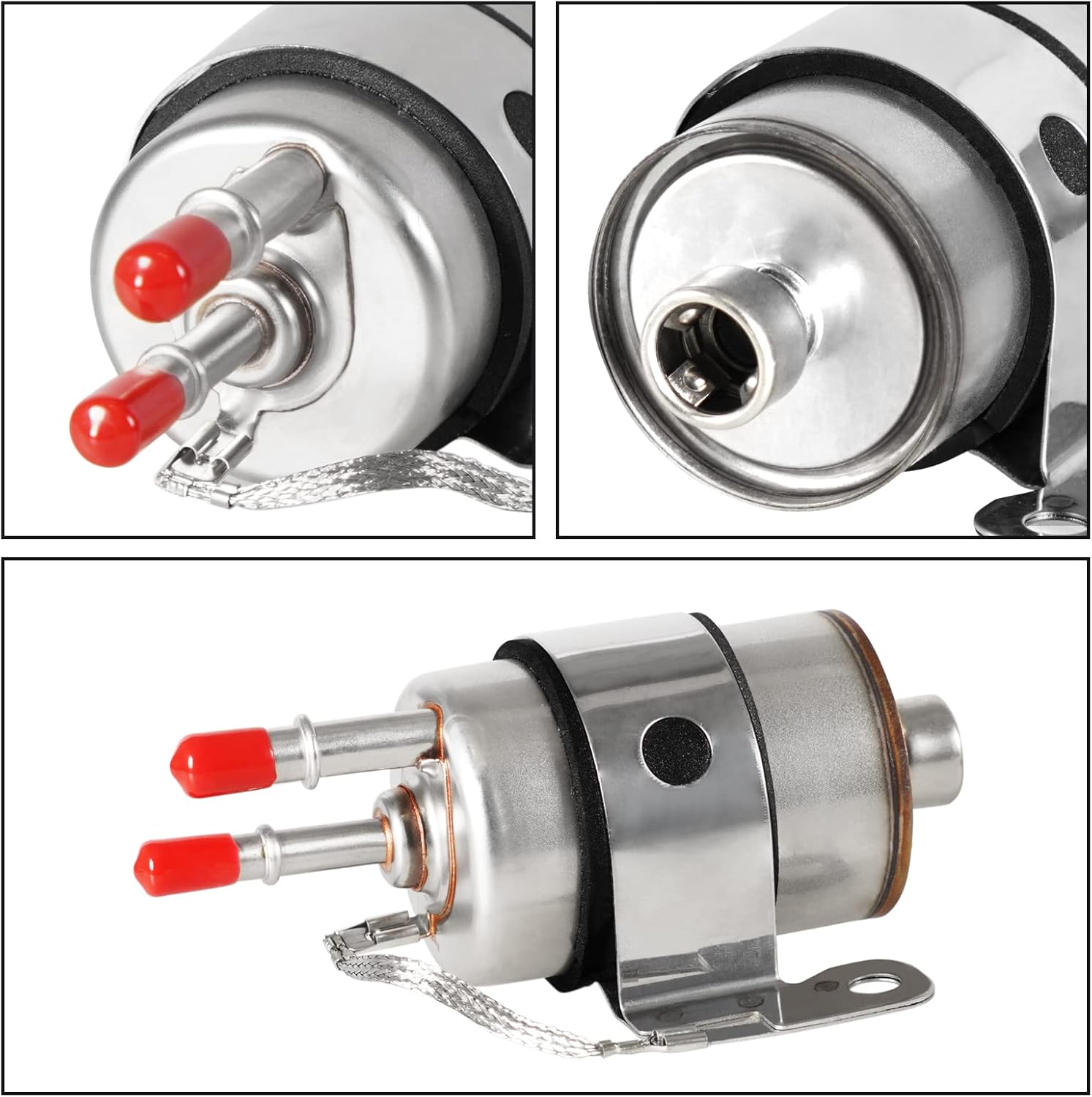 Fuel Injection Line Fitting Adapter Kit EFI FI w/Filter/Regulator 58 PSI Compatible With C5 Corvette