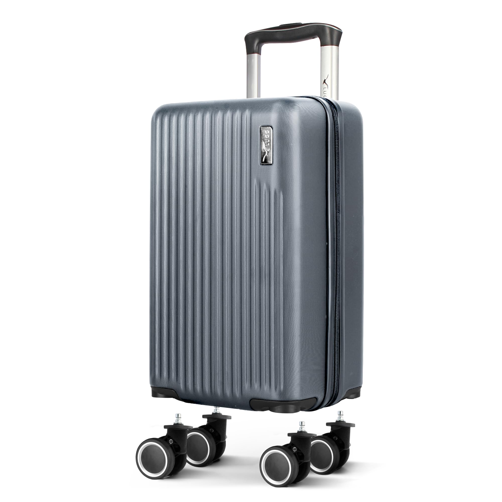 LUGG 20inch Vacay Suitcase ABS Luggage with TSA Indent Lock, Aluminium Trolley Handle, 360° Spinner Wheels, Water-Resistant & Durable Material - Airline Compatible (55 x 23 x 35cm) — view 49