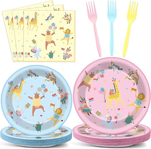 Miniatura 29 de 96 piezas de suministros de fiesta de 2º cumpleaños de autos de carreras, juego de vajilla a cuadros para decoración de mesa rápida, platos