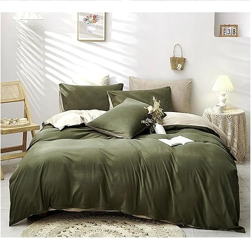 Nice Color Bedding Set,4pcs Single DoubleFullQueen Size Duvet Cover Set, Comforter Quilt Cover Pillowcase and Bed Sheet Bedding