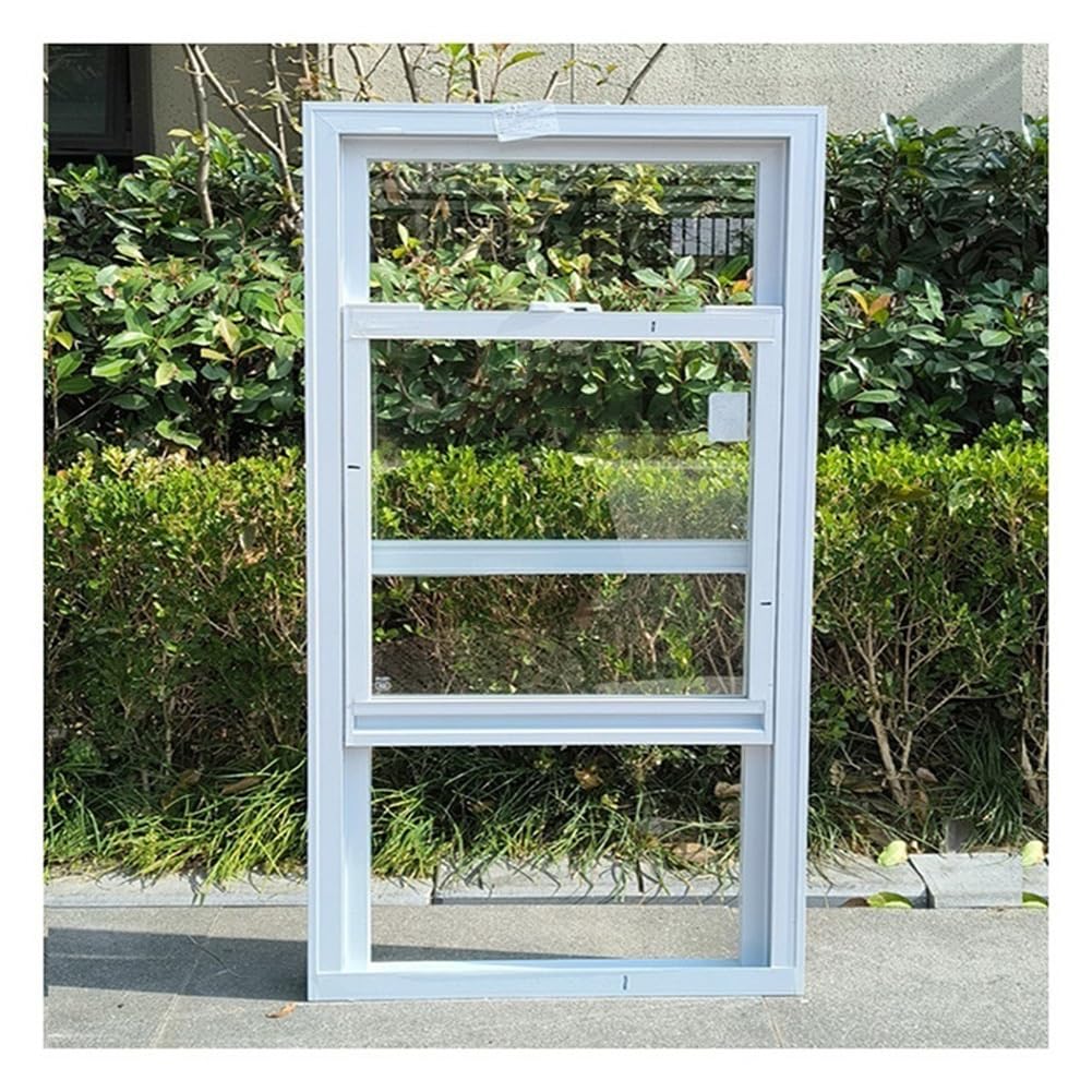 Finestra in Lega di Alluminio per Casa, Finestre A Ghigliottina A Filo, Finestre Scorrevoli per Distributori Automatici per Ristorante, Bagno, Camera da Letto(19.7x31.5in/50x80cm)