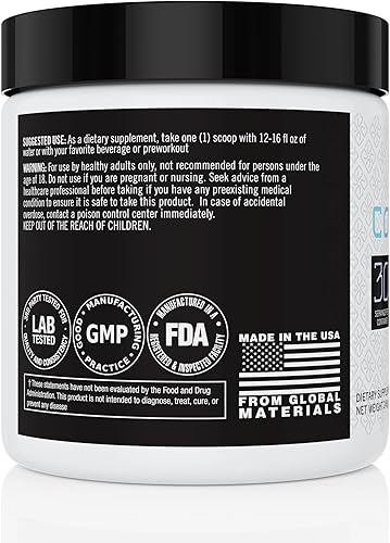 Miniatura 4 de Construct - 0.18 oz de monohidrato de creatina + 0.11 oz de mezcla de Hmb, crecimiento muscular, fuerza, recuperación, energía ATP, rendimiento