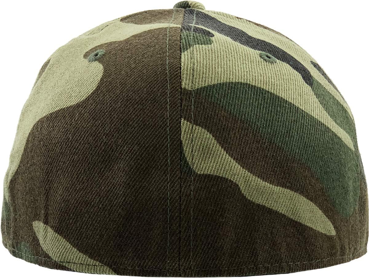 KBETHOS® Original 6 Panel Flat Brim True-Fit Fitted Cap - Image 3