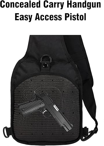 Miniatura 2 de BOMTURN Mochila táctica-1000D Impermeable Militar MochilaCorte láserCCW Bolsas Sling Bag Tactical Satchel Bolso de hombro Hombres