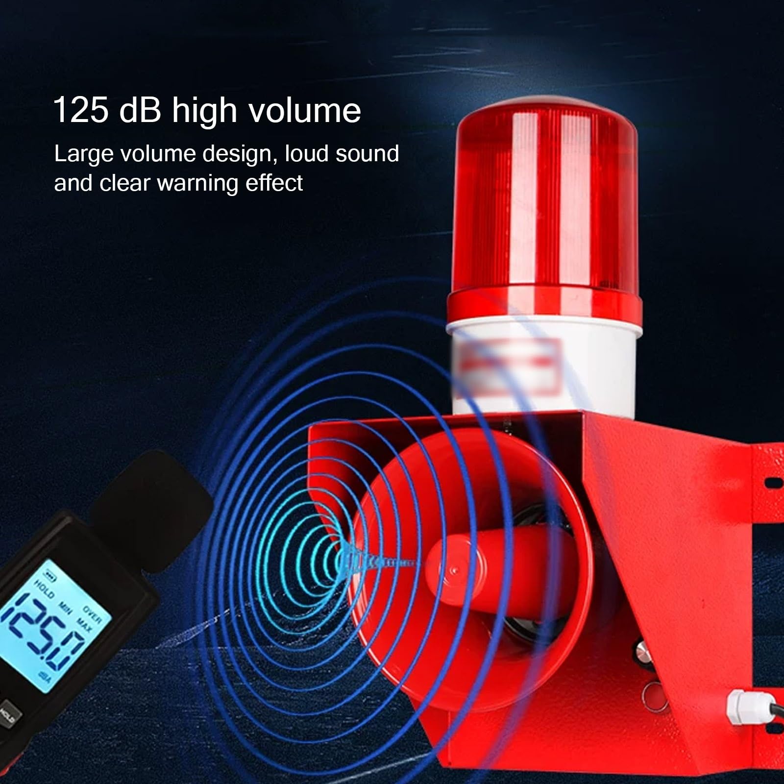 Metal PC LED Inrial Siren Alarm