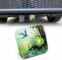 Vista 22 de Cubiertas para Enganche Trasero de Automóvil con Bandera POW MIA, Bandera "You are Not Forgotten", Cubierta Cuadrada para Enganche de Remolque