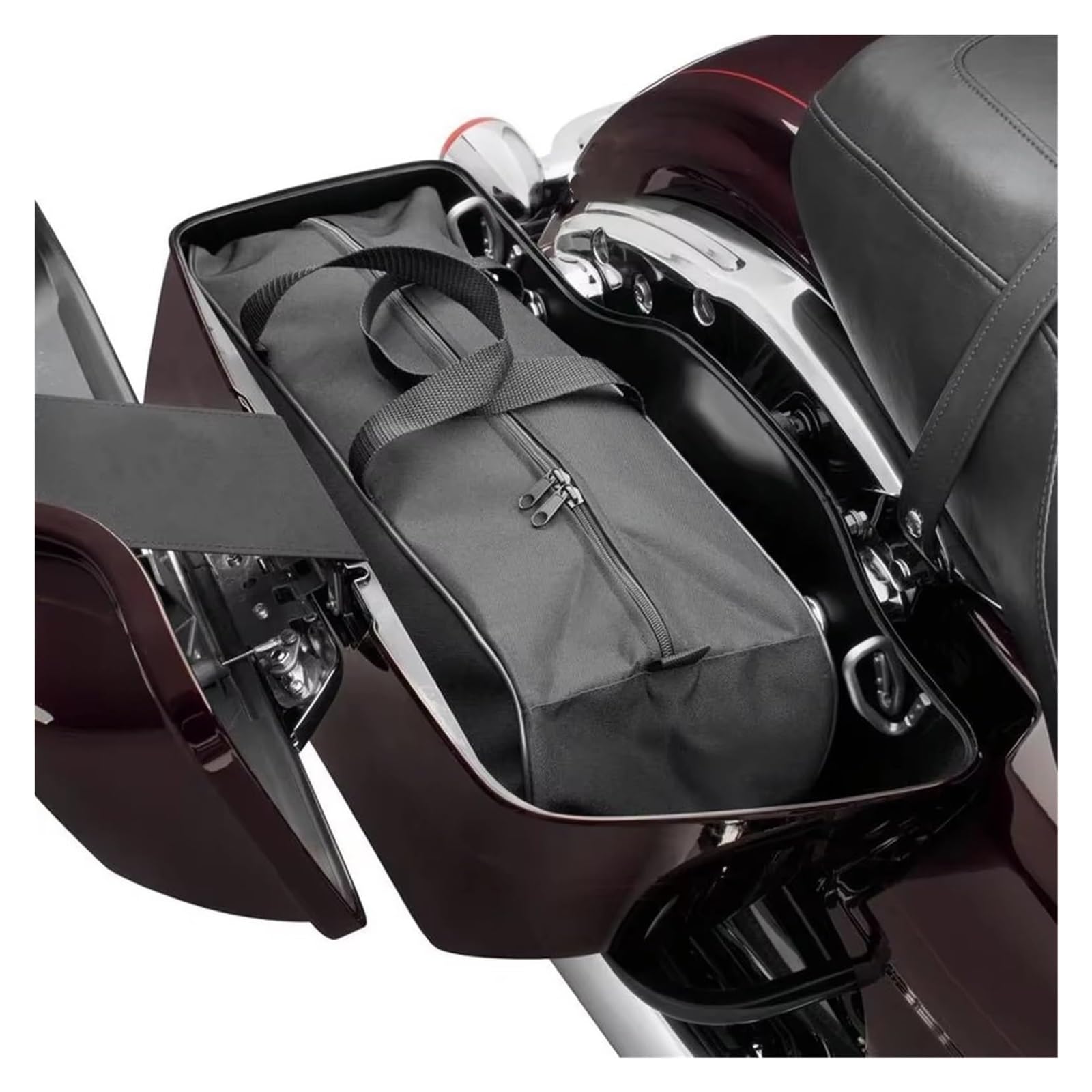 Moto Paraurti Borsa per Touring per Road per King per Electra per Street per Glide per Ultra Portapacchi per Moto Borsa da Sella(1 pc)