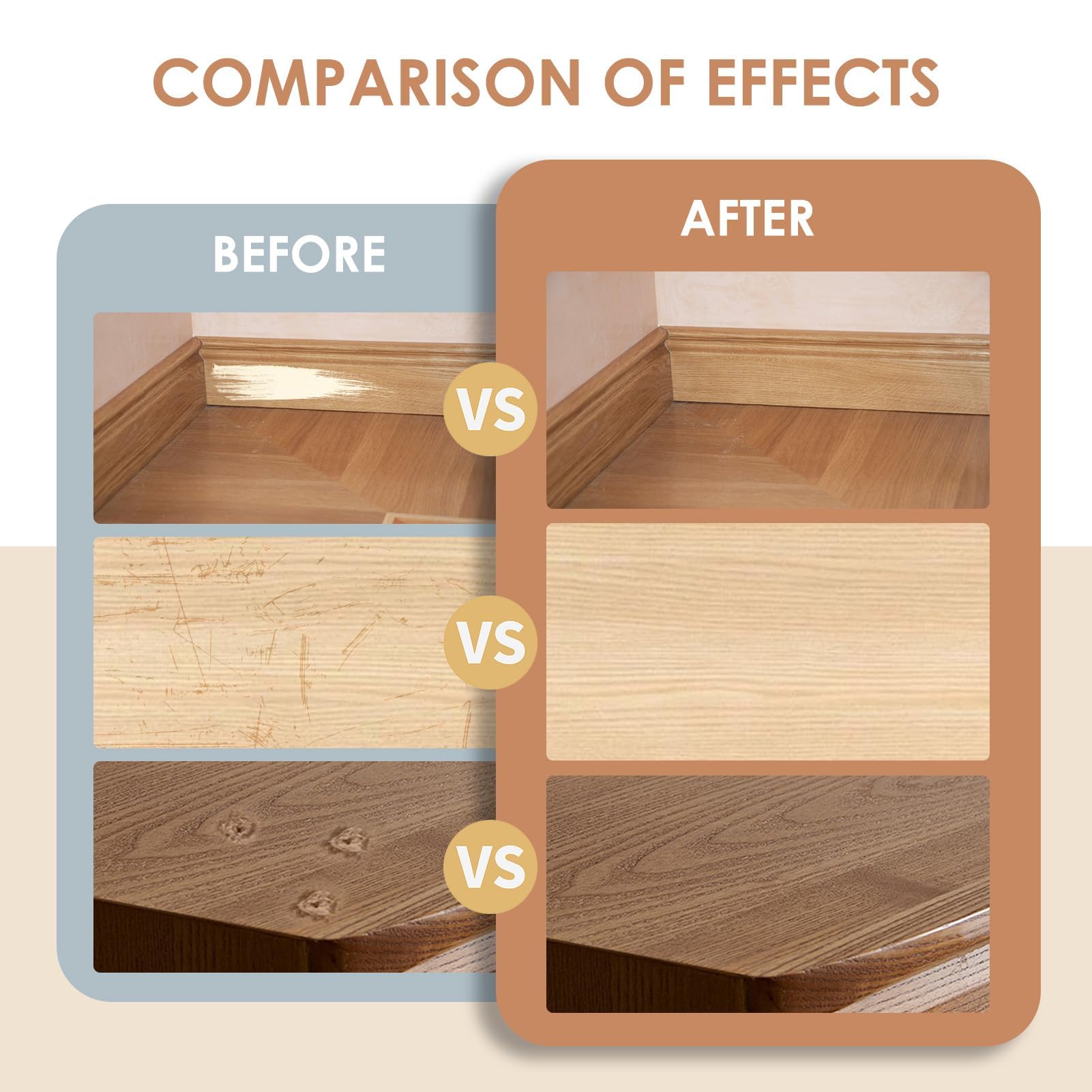 Wood Furniture Repair Kit, 12 Colour Wood Repair Kit Laminate Floor Repairs, Wood Touch up Fillers for Wooden Cabinet Floor - Image 4