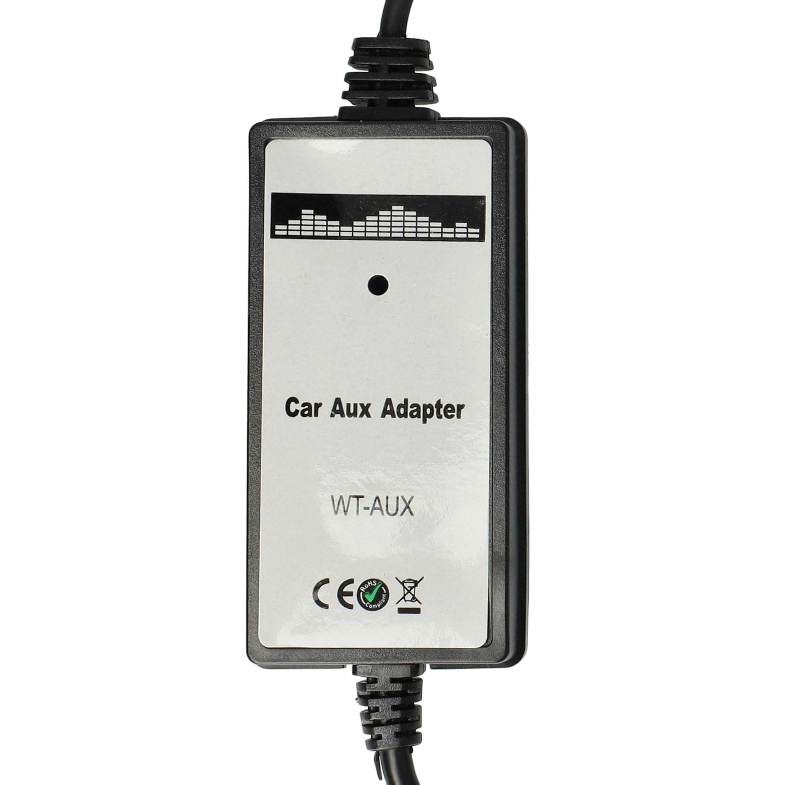 vhbw Cavo Adattatore Compatibile con VW Polo 6R (2009-2014), Scirocco (2008+) Auto, Macchina - 4 Pin da Presa autoradio a connettore USB A