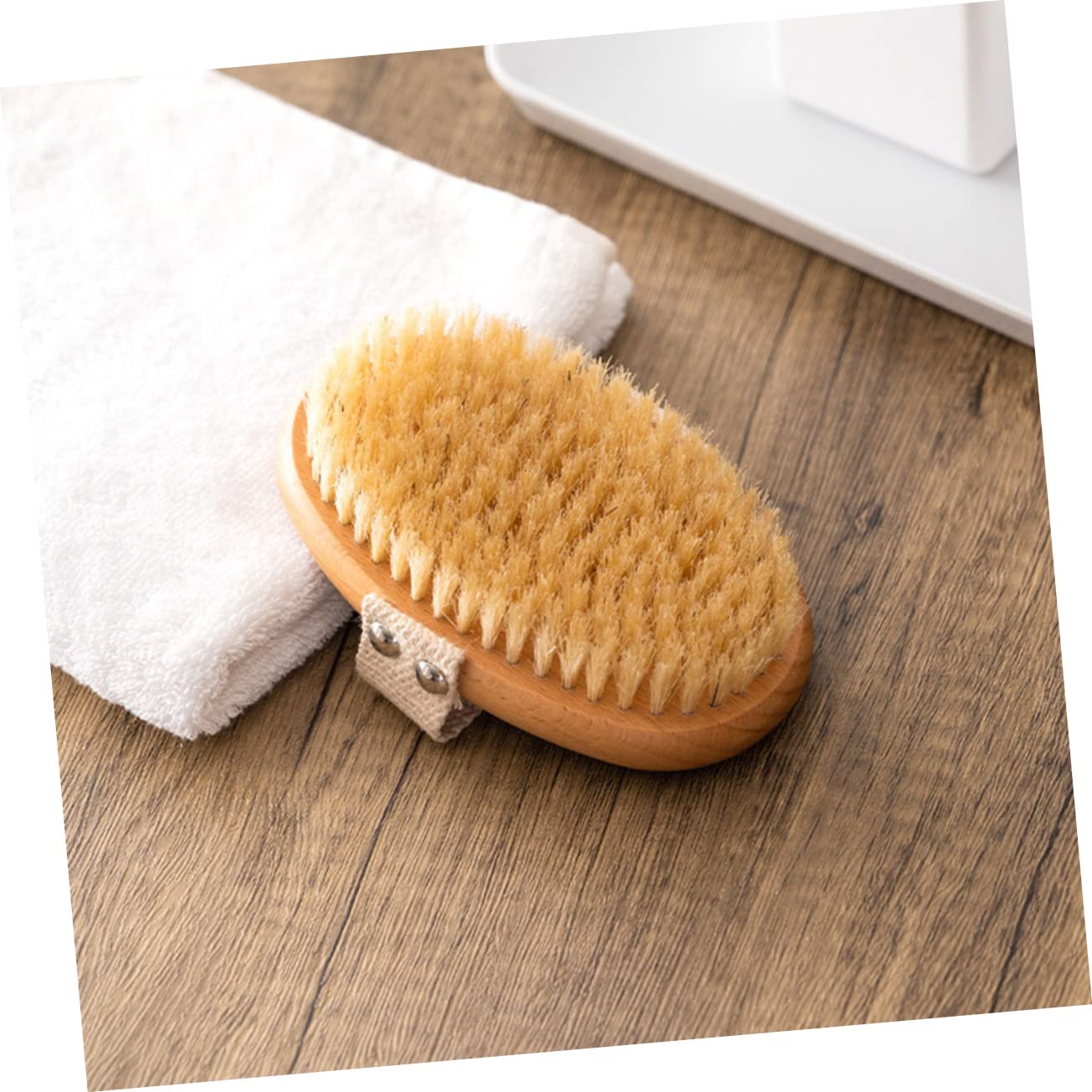minkissy 3 Piezas Cepillo De Cerdas Para Masaje Cepillo De Masaje De Baño Cepillo Para Fregar La Espalda Cepillo Exfoliante En Seco Cuerpo Cepillo De Limpieza Madera Piel Suave