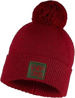 Gorro, Knitted, Joven Hombre Mujer, Rojo, Talla Unica