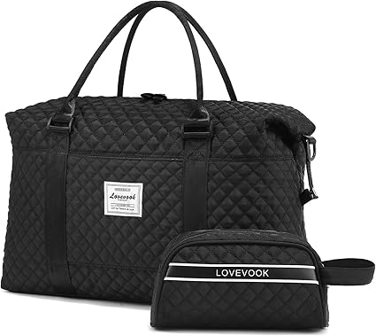 LOVEVOOK Weekender Bag for Women Cute Travel Tote Bag Gym Duffel Bag with Toiletry Bag Carry On Bag Overnight Bag with Wet Pocket Hospital Bag for Labor and Delivery Medium