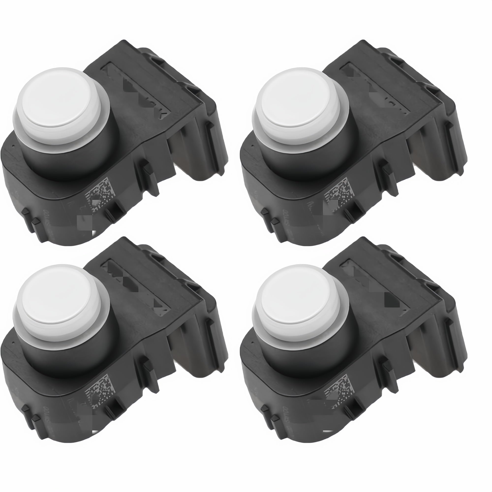 Sensori di parcheggio per auto Sensore di parcheggio PDC 4 pezzi per Hyundai per Accent 95720-H5000 95720H5000(Bianco)