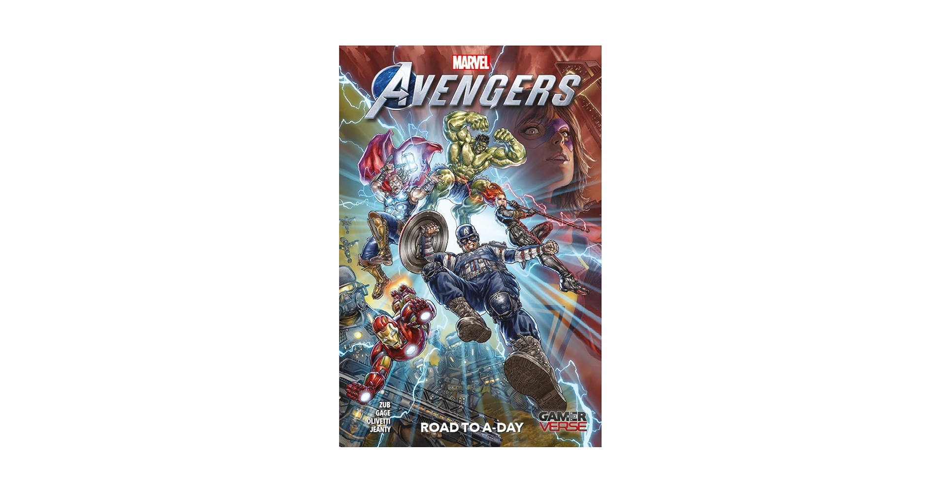 Amazon.com: Marvel's Avengers: Road To A-Day: 9781846532849
