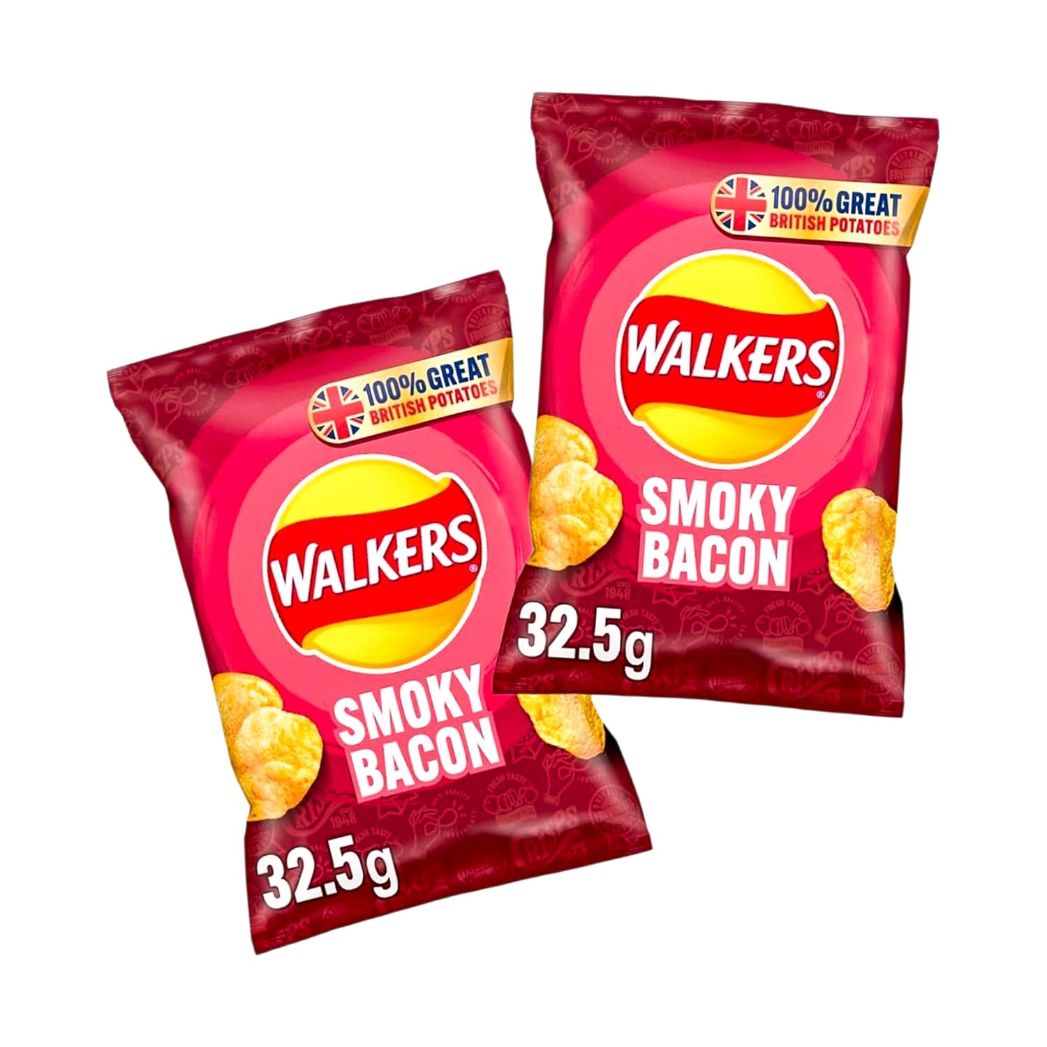 Walkers Smoky Bacon 32.5g Pack of 2 Amazon.in Grocery & Gourmet