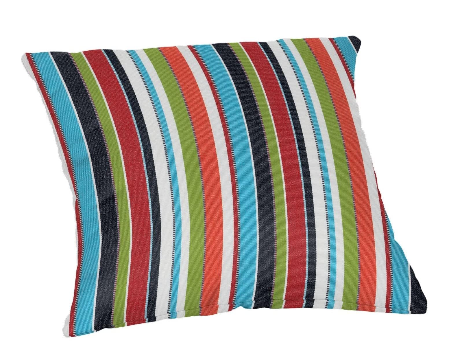 Naturesroom Sunbrella Outdoor Pillows for Patio Furniture - 16" W x 16" L x 6" T, Waterproof Throw Pillow with Comfort, Style & Durability Designed