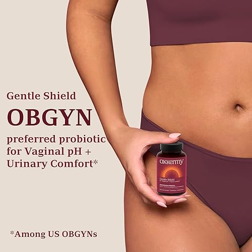 Miniatura 5 de Gentle Shield - Probiótico vaginal y urinario para mujeres con Akkermansia, L. Crispatus, arándano y D-manosa - Apoya el equilibrio del pH vaginal,