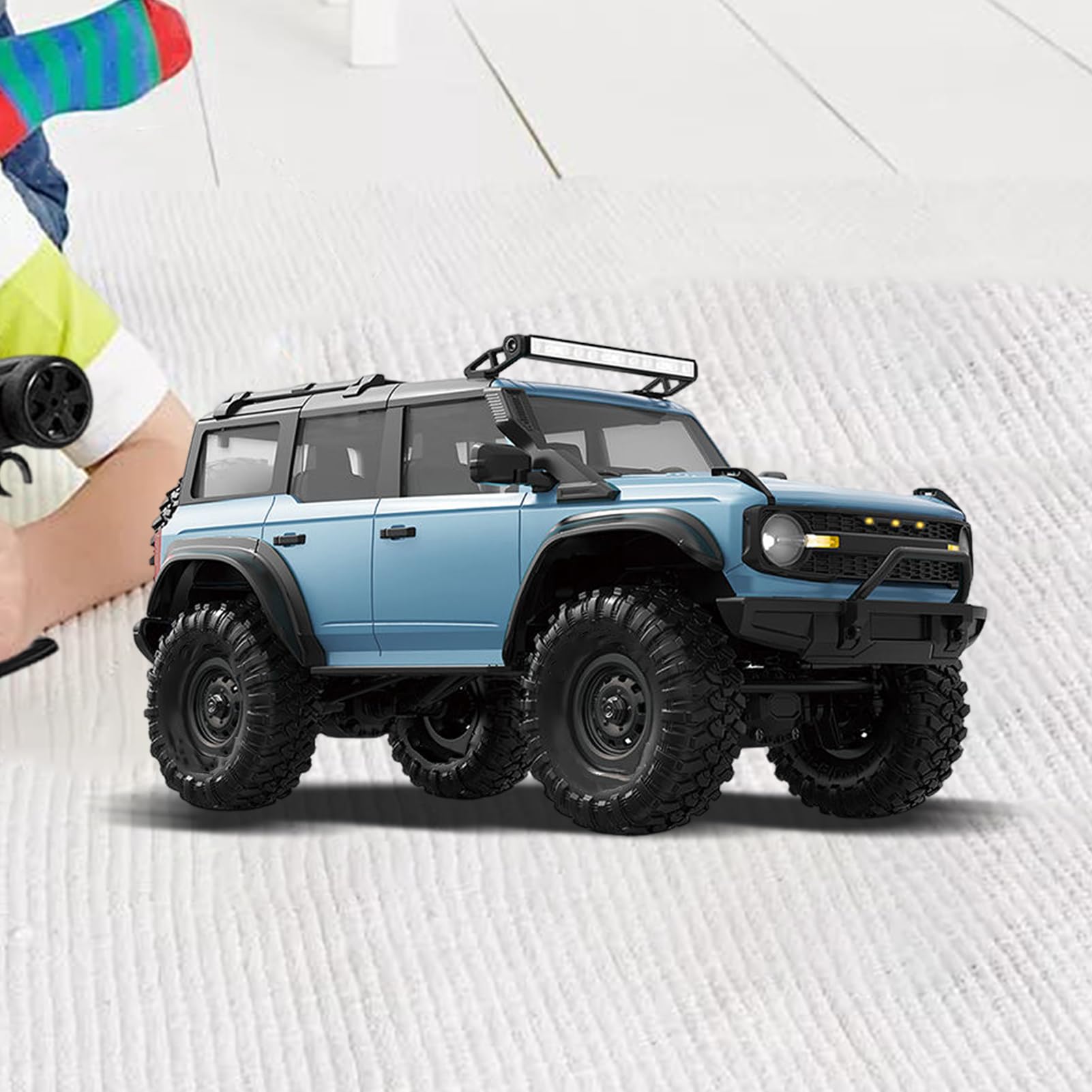 Pojazd Terenowy Model Ciężarówki LED Zabawka | Szybki model pojazdu 1 16 Dla Dzieci, Chłopców, Dziewczynek, Dorosłych, Na Zewnątrz, Impreza, Urodziny, Rozrywka,