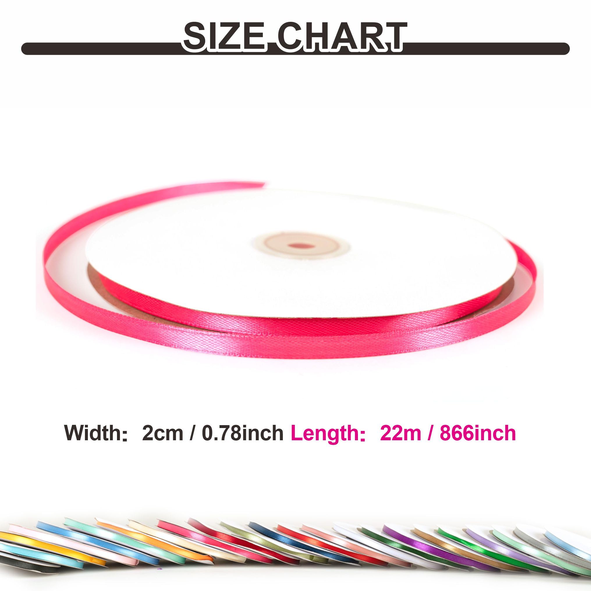 91m x 6mm Thin White Ribbon Wedding Car Ribbon - Image 2
