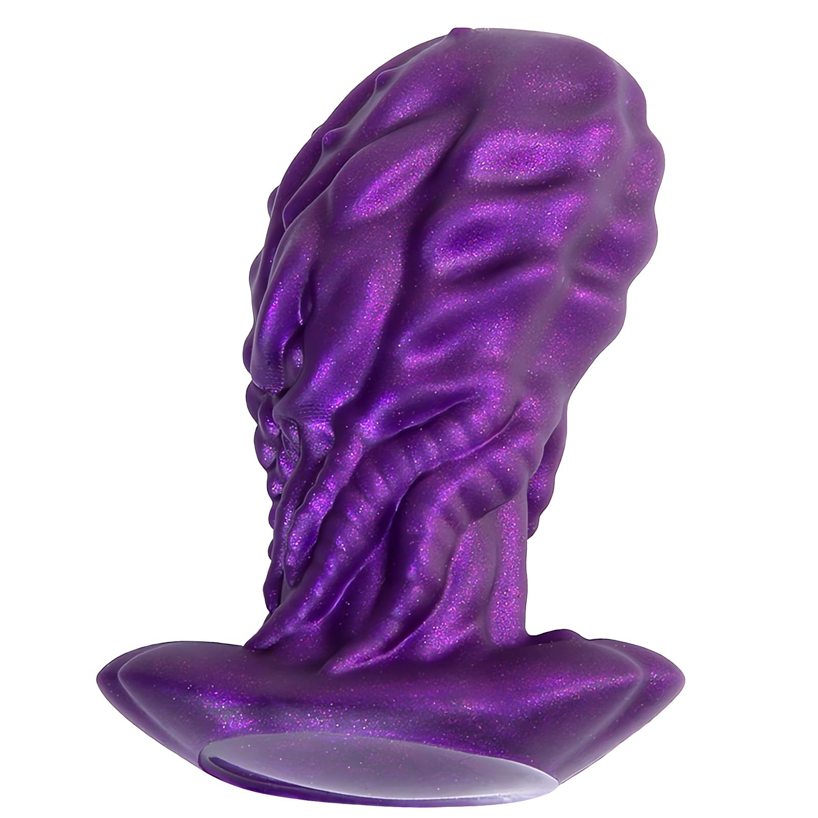 SXOVO Liquid Silicone Anal Butt Plug with Strong Suction Cup Prostate Massage Anus Dilator Stimulator Trainer Sex Toy